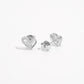 Heart Earrings - INLAID ZIRCON