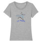 T-shirt ajusté classique - LOS ANGELES Blu/Blu STELLA - 100% coton biologique