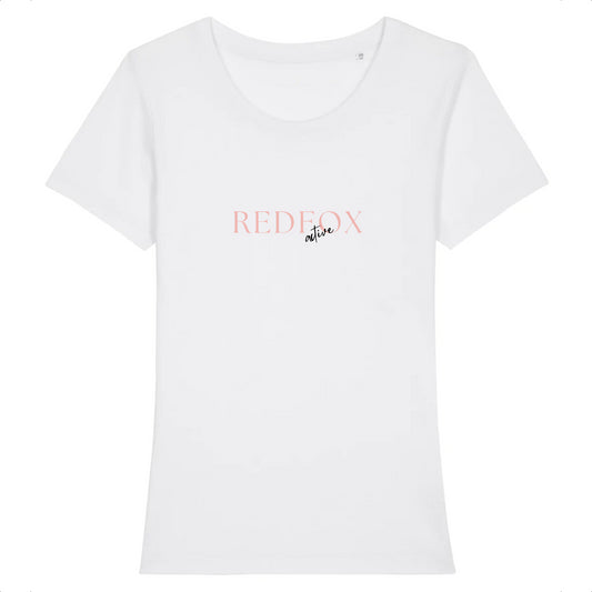 Classic Fitted Tee - REDFOX Active Pink STELLA - 100% Organic Cotton